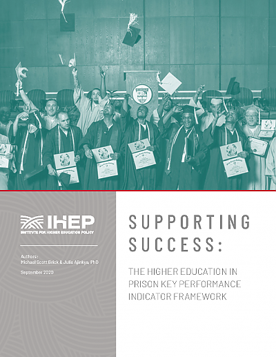 Supporting Success: The Higher Education in Prison Key Performance Indicator Framework