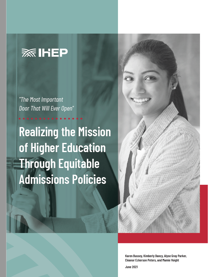 The Most Important Door That Will Ever Open: Realizing the Mission of Higher Education Through Equitable Recruitment, Admissions, and Enrollment Policies
